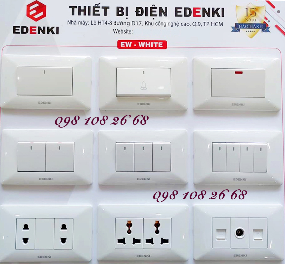 cung cấp thiết bị điện Edenki giá rẻ