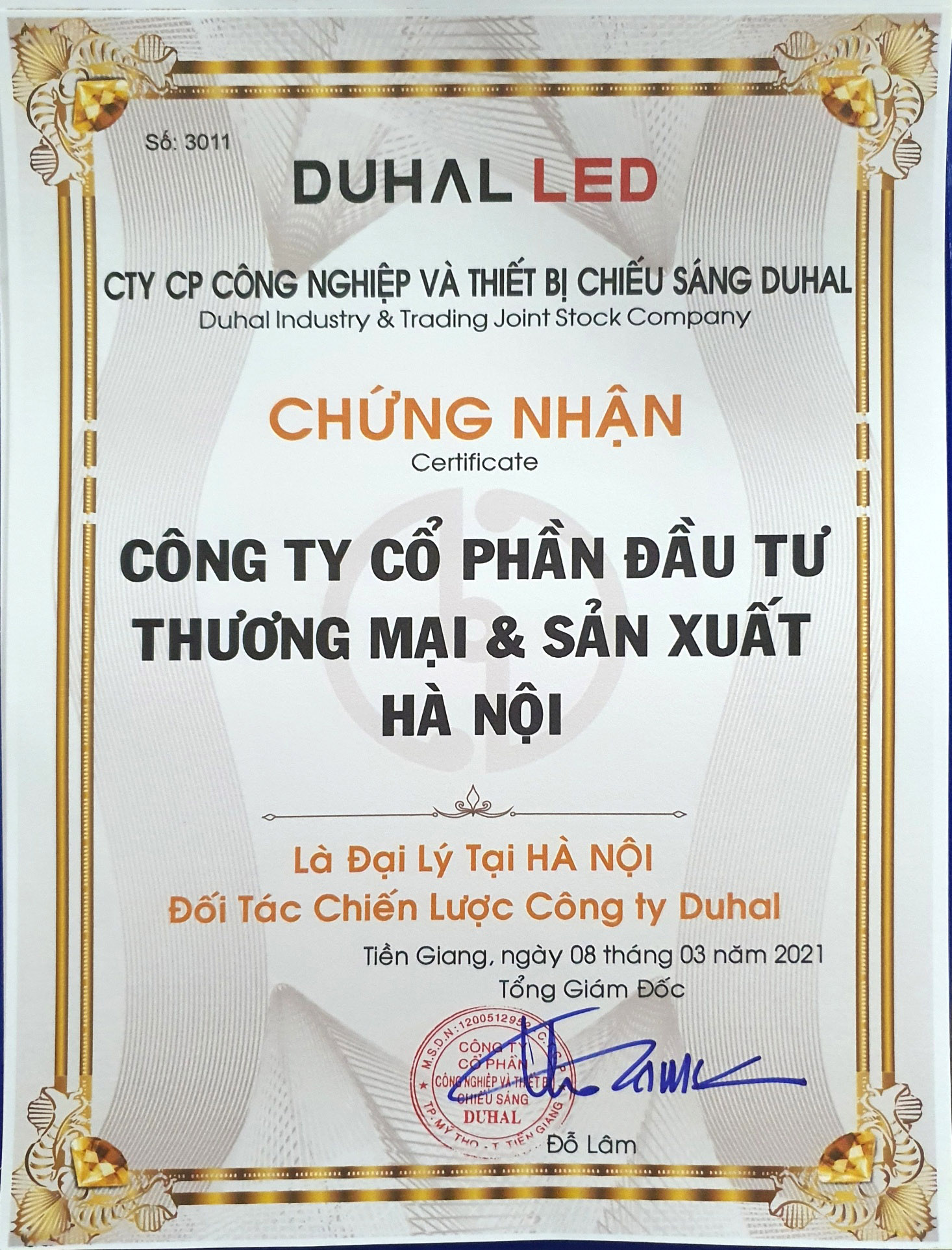 đèn LED DUHAL