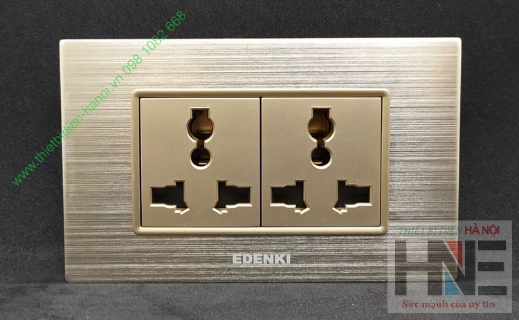 ổ cắm edenki 3 chấu đa năng