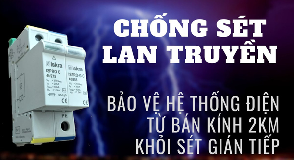 thiết bị chống sét lan truyền