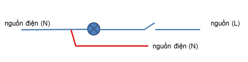 cách câu nguồn N để lắp công tắc chạm thông minh
