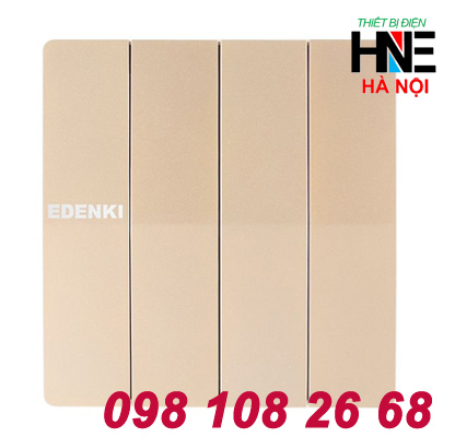 công tắc 4 edenki elegant golden EE-G