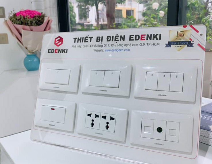 đại lý thiết bị điện Edenki